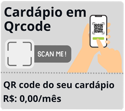 Cardápio em QR Code